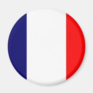 French Flag Design - OUI ! Magnet