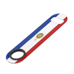 French flag-emblem bar key