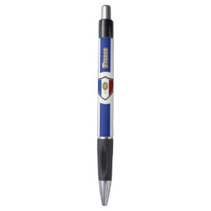 French flag-emblem pen