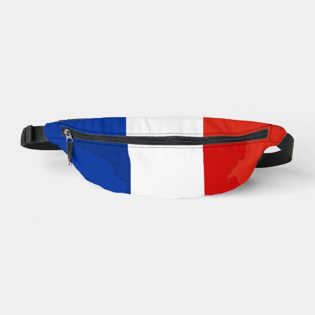 French flag fanny pack (Front)