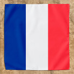 French Flag & France fashion bandana /sport fan<br><div class="desc">BANDANAS: French Flag & France fashion fabric - love my country,  travel,  holiday,  national patriots / sports fans</div>