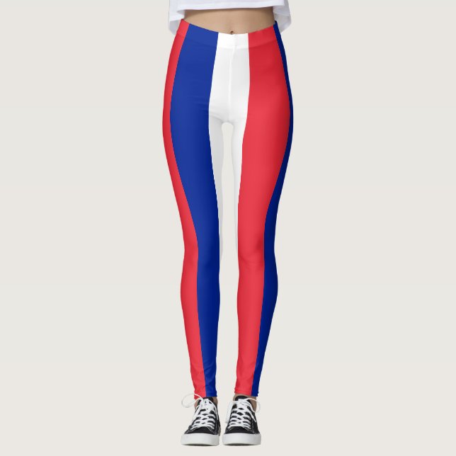 French Flag (France) Leggings (Front)