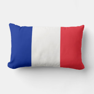 French Flag (France) Lumbar Pillow