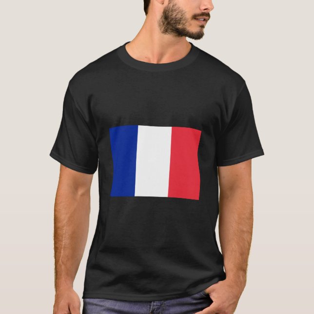 French Flag (France) T-Shirt (Front)