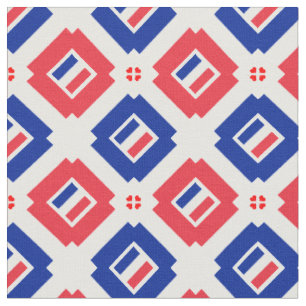 French Flag & France Trendy Fabric fashion
