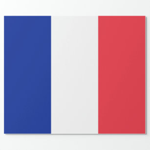 French Flag (France) Wrapping Paper