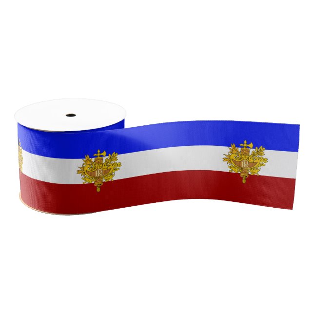 French flag grosgrain ribbon (Spool)