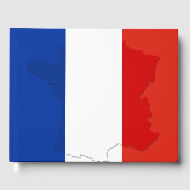 French flag guest book (Front)