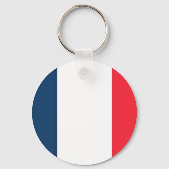French Flag Keychain (Front)