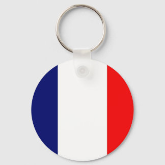 French Flag Keychain