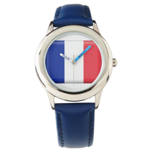 French Flag Kids Watch (Front)