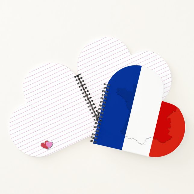 French flag notebook (Inside)