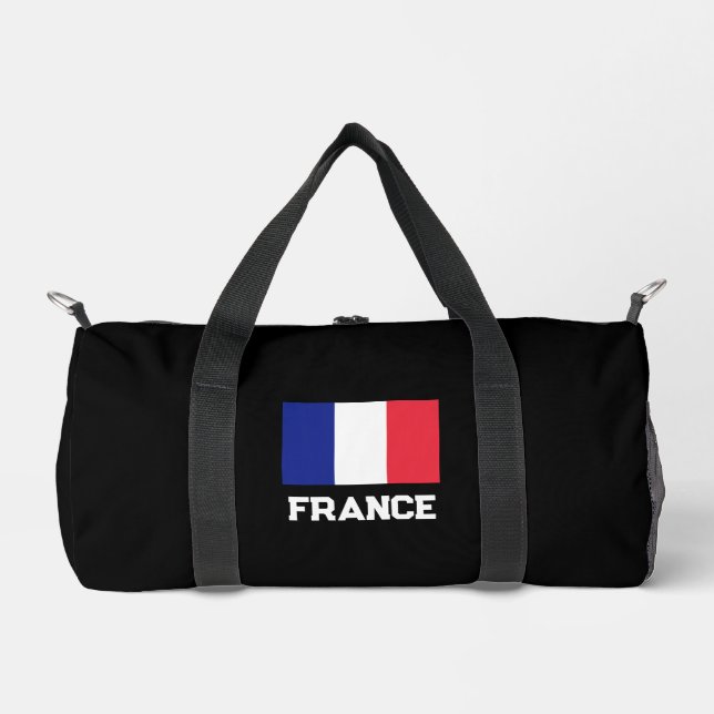 French flag personalized duffle bag (Front)