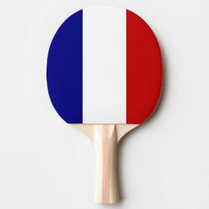French Flag  Ping Pong Paddle