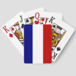 French Flag  Playing Cards<br><div class="desc">Jumbo poker cards featuring the French Flag with three vertical stripes of blue,  white,  and red. Fills the entire design area. Great gift for many occasions. Fun Hanukkah gift or stocking stuffer. Great for playing poker at family or friends reunions. Wonderful for celebrating Bastille Day,  too.</div>