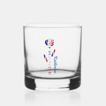 French Flag Rose Personalized 