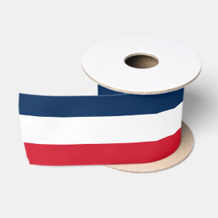 French Flag Satin Ribbon