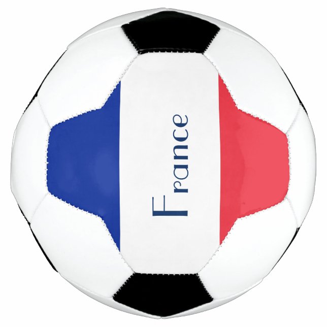 French Flag Soccer Ball (Front)