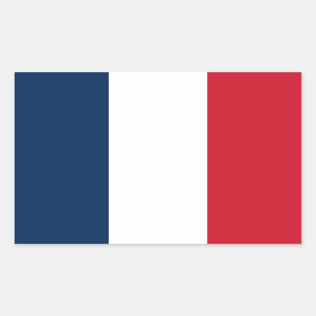 French Flag Sticker (Front)