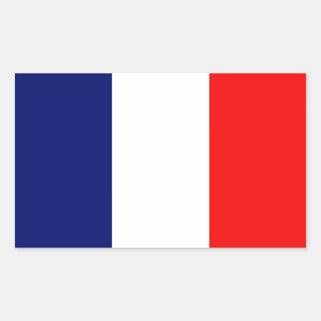 French Flag Sticker (Front)