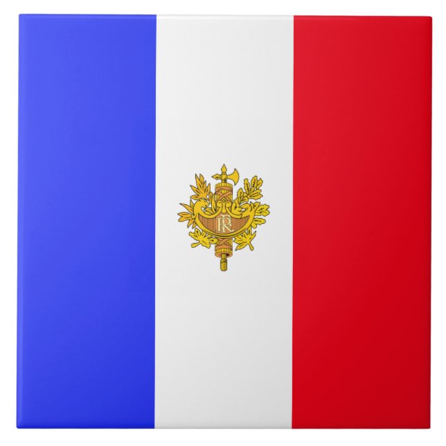 French flag tile (Front)