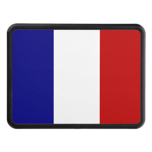 French Flag Trailer Hitch Cover