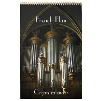 French Flair - Calendrier des Organs de France