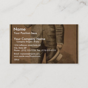 French Flats Vintage Theatre Business Card