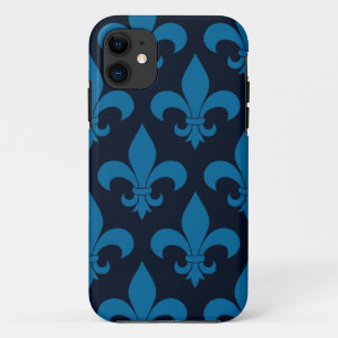 French Fleur de lis Pattern  iPhone 11 Case