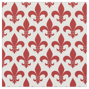 French Fleur de lis Pattern Classic Fabric