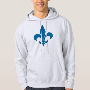 French Fleur de lis Pattern  Hoodie