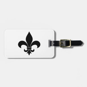 French Fleur de lis Pattern  Luggage Tag