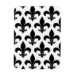 French fleur de lis pattern magnet