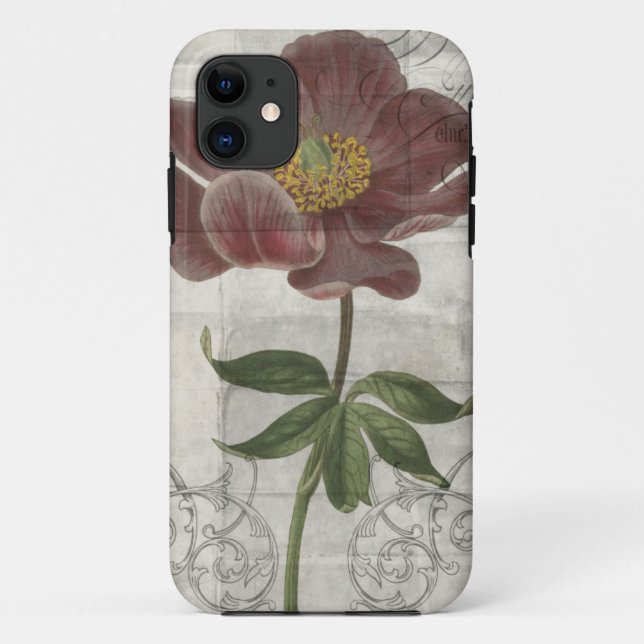 French Floral I Case-Mate iPhone Case (Back)