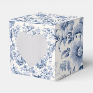 french floral pattern favor box
