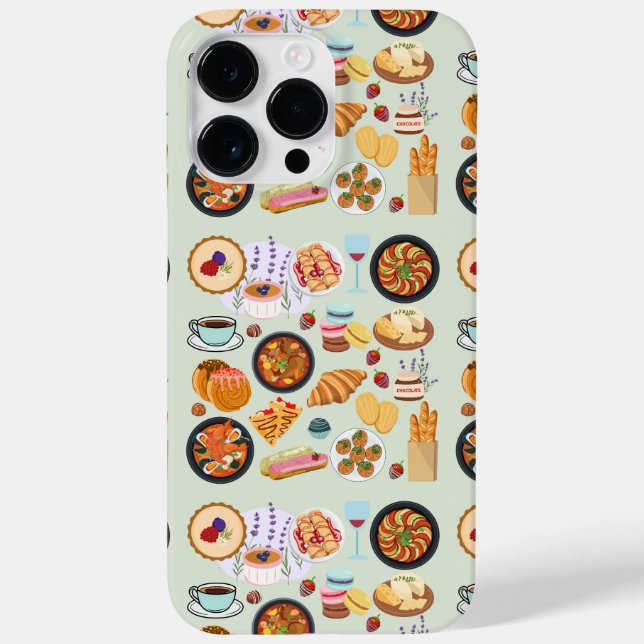  French Food Case-Mate iPhone Case (Back)