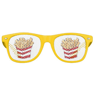 French Fried Potatoes Chips Fries Fry Fast Food Retro Sunglasses