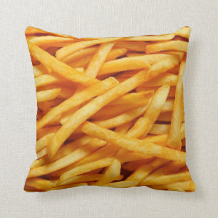 French Fried Throw Pillow