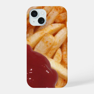 French Fries and Ketchup iPhone 15 Case