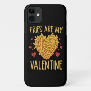 French Fries Are My Valentine iPhone 11 Case