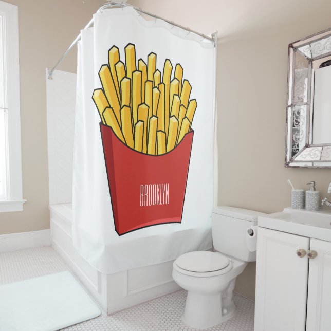 French fries cartoon illustration (In Situ)