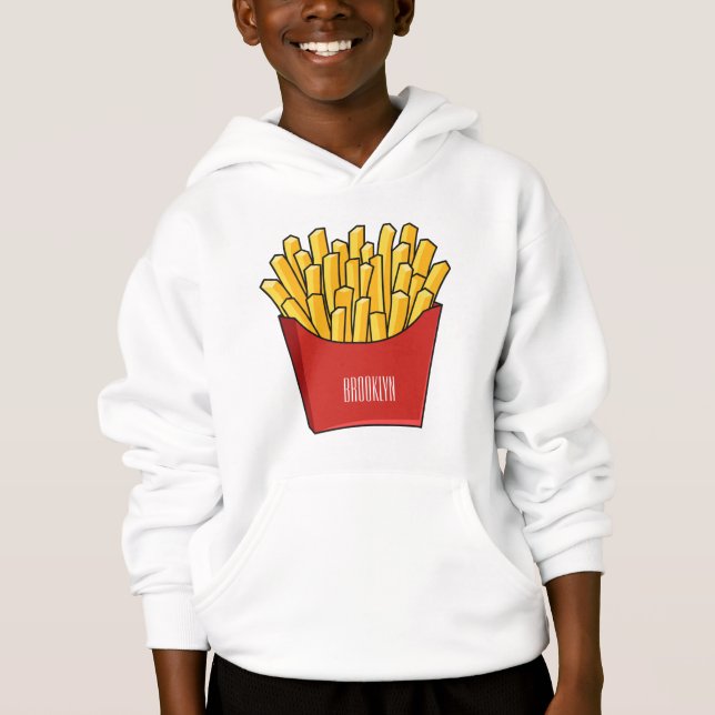 French fries cartoon illustration (Front)
