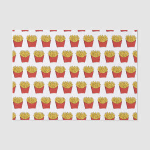 French fries cartoon illustration tissue paper