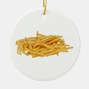 French Fries Ceramic Ornament