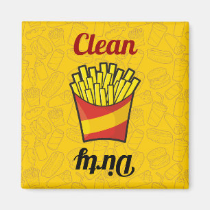 French Fries Dishwasher Magnet