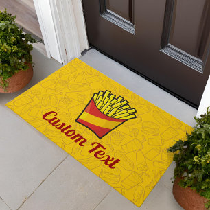 French Fries Doormat