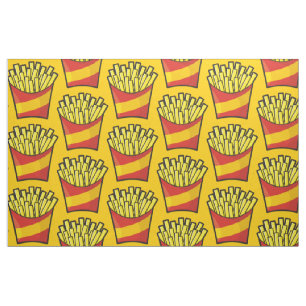 French Fries Fabric