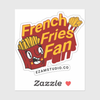 "French Fries Fan - Fun and Playful Design"