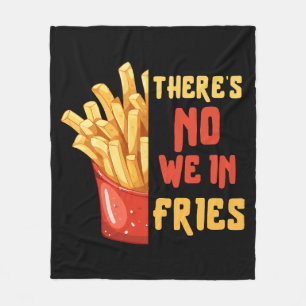 French-fries Fleece Blanket