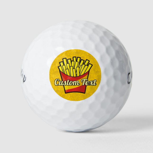 French Fries Golf Balls (Front)